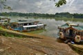 Perfume river view from Mu Thien pagoda. Hue. Vietnam Royalty Free Stock Photo